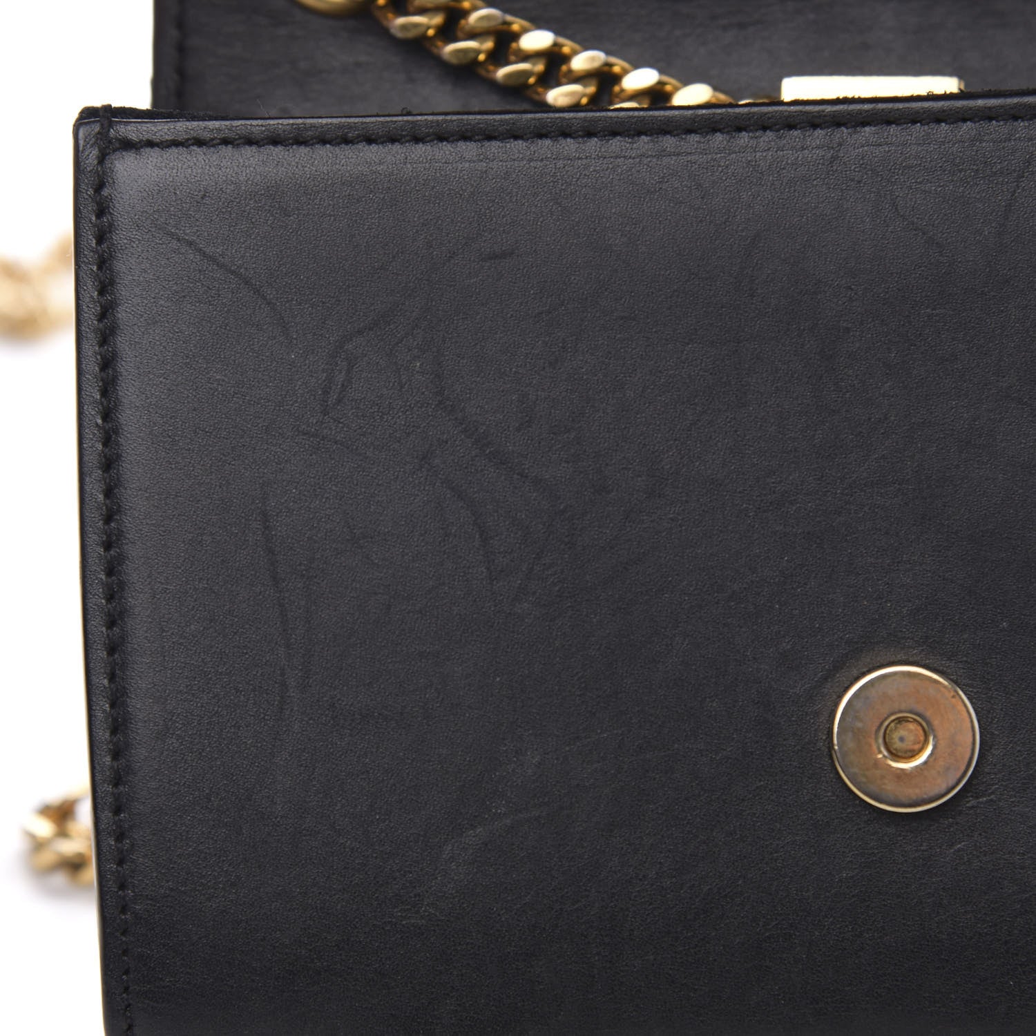 Saint Laurent Calfskin Small Classic Monogram Kate Tassel Satchel Black 9 of 14
