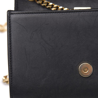 Saint Laurent Calfskin Small Classic Monogram Kate Tassel Satchel Black 9 of 14