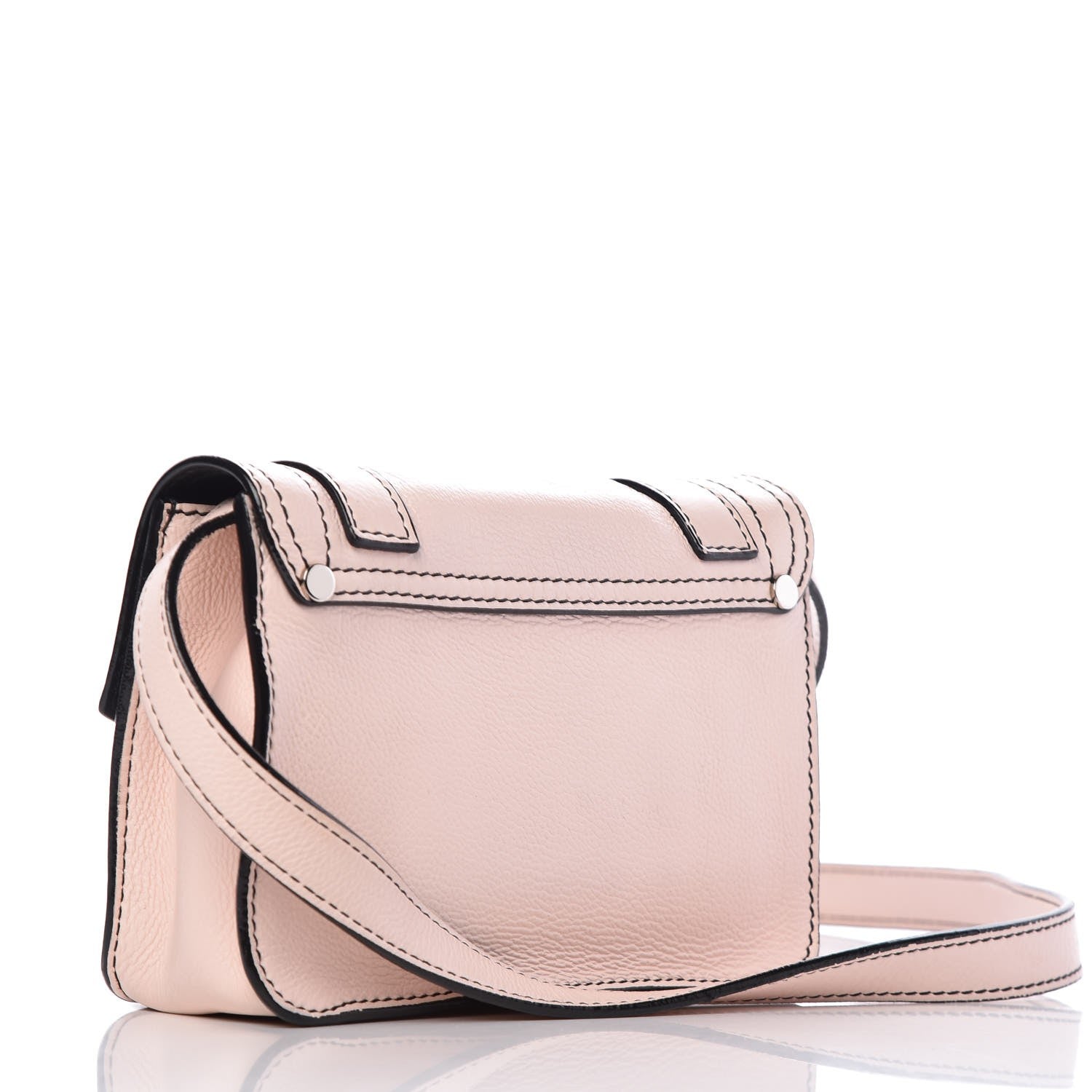 Proenza Schouler Calfskin Mini PS1 Crossbody Bag Rose Quartz 3 of 6