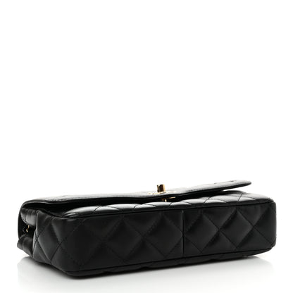 Chanel Lambskin Quilted Small Flap Bag Black 4 of 11