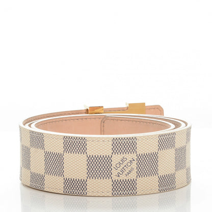 Louis Vuitton Damier Azur 40mm LV Initiales Belt 90 36 3 of 8