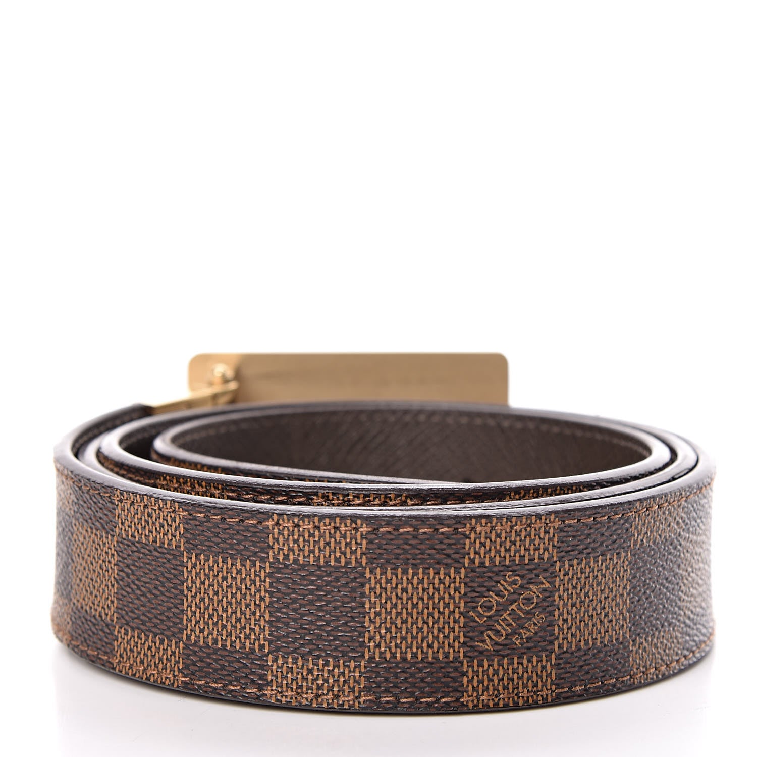 Louis Vuitton Damier Ebene 35mm Inventeur Reversible Belt 110 44 3 of 8