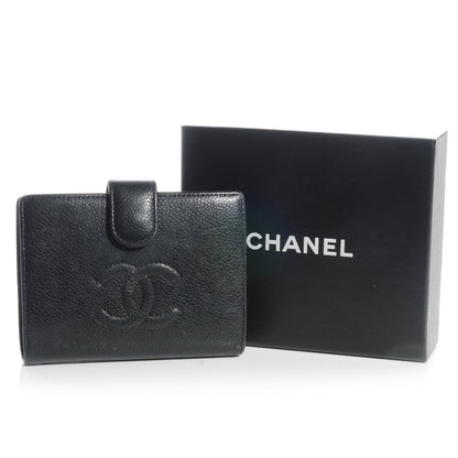 Chanel Caviar CC Wallet Black 5 of 9
