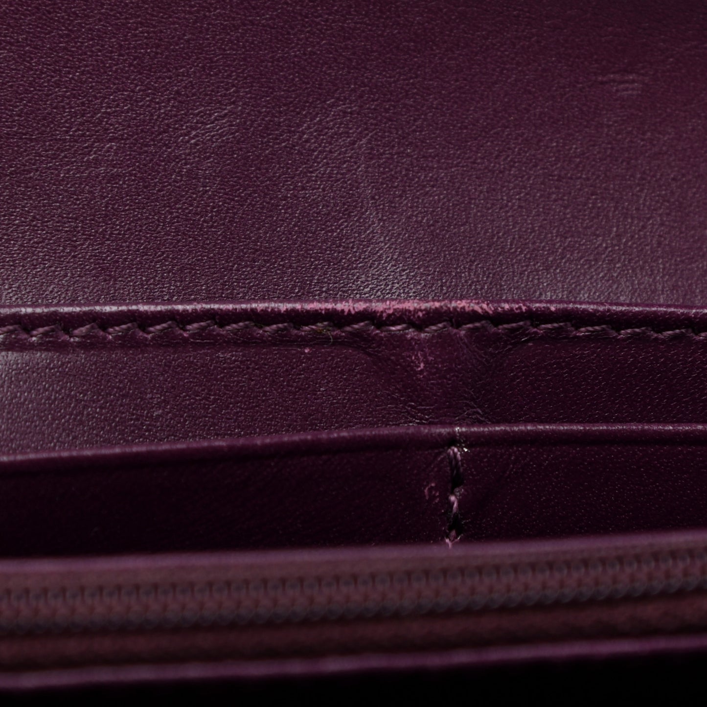 Haymarket Check Penrose Continental Wallet Burgundy