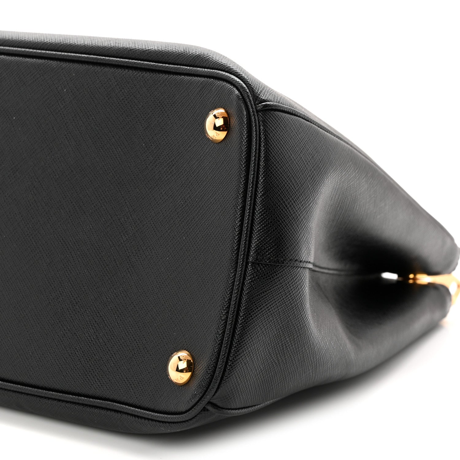 Prada Saffiano Lux Large Galleria Double Zip Tote Black 10 of 10
