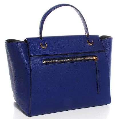 Celine Drummed Calfskin Small Belt Bag Indigo 3 of 8