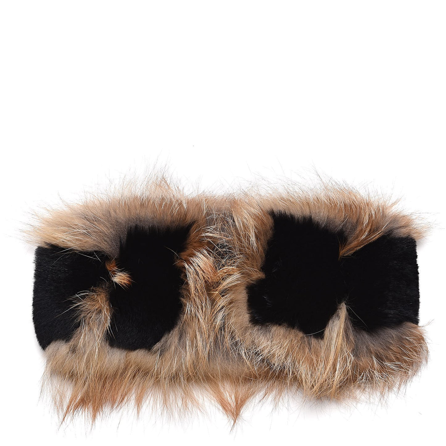 Fox Fur Foxy Collar Black