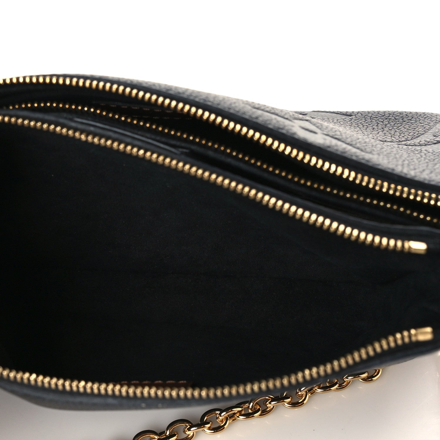 Louis Vuitton Empreinte Monogram Giant Wild At Heart Multi Pochette Accessories Black 6 of 9