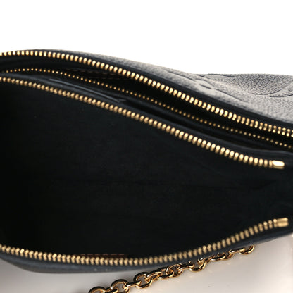 Louis Vuitton Empreinte Monogram Giant Wild At Heart Multi Pochette Accessories Black 6 of 9