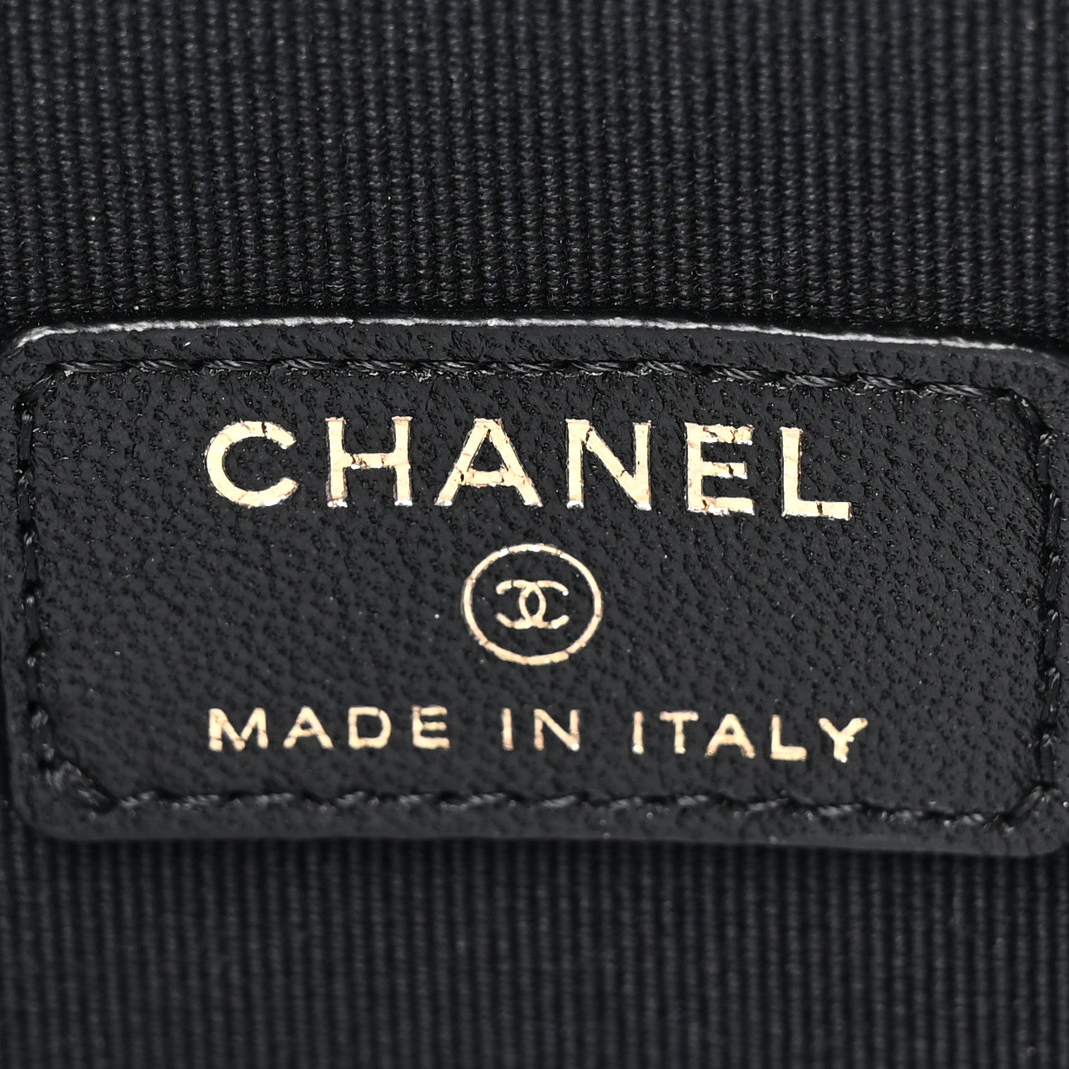 Chanel Lambskin Quilted Top Handle Mini Vanity Case With Chain Black 6 of 12