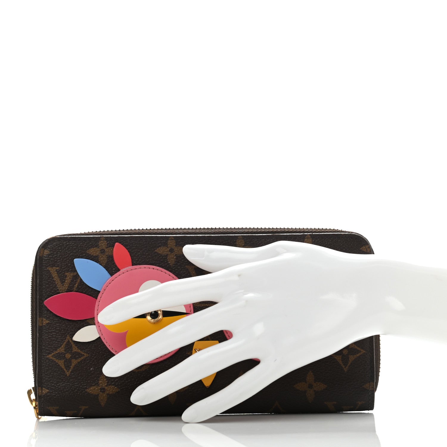 Louis Vuitton Monogram Lovely Birds Zippy Wallet 2 of 10