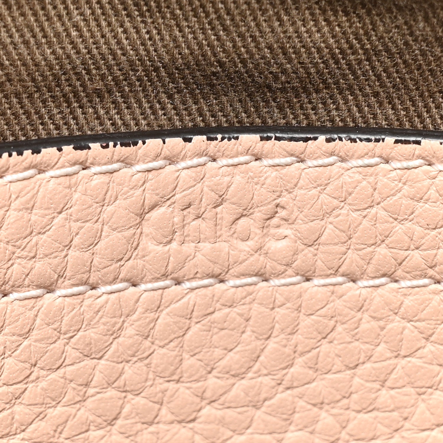 Chloe Calfskin Medium Marcie Saddle Bag Blush 6 of 17