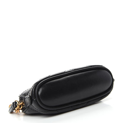 Gucci Calfskin Matelasse GG Marmont Key Pouch Black 4 of 8