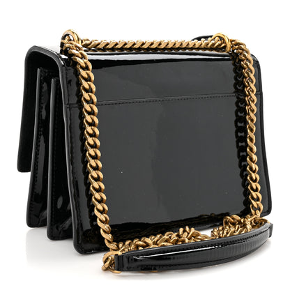 Saint Laurent Patent Small Monogram Sunset Black 3 of 15