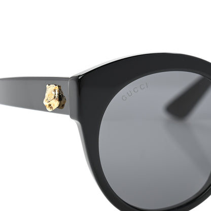 Gucci Round GG Sunglasses GG0028S Black 8 of 9