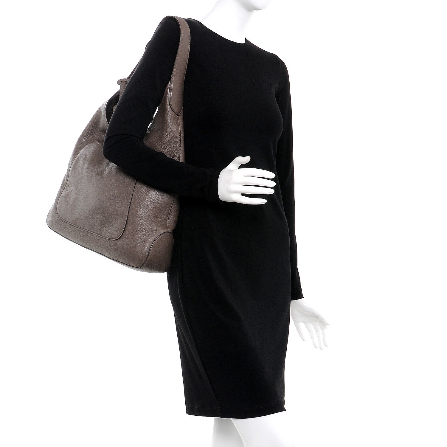 Prada Cervo Hobo Argilla 2 of 8