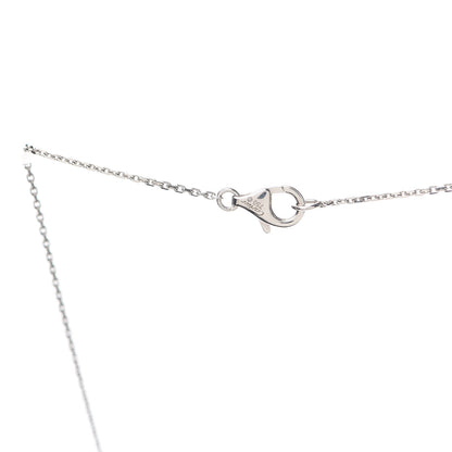 Cartier 18K White Gold Diamond Caresse D'Orchidees Par Cartier Necklace 5 of 6