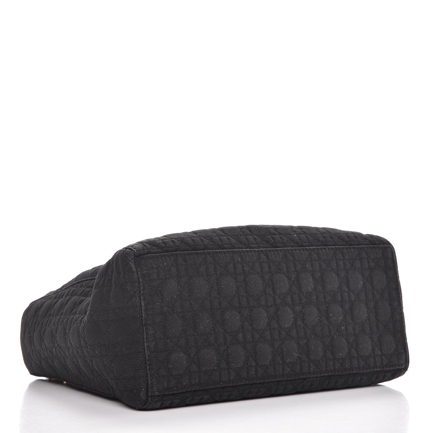 Christian Dior Nylon Cannage Medium Lady Dior Black 4 of 13