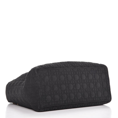 Christian Dior Nylon Cannage Medium Lady Dior Black 4 of 13