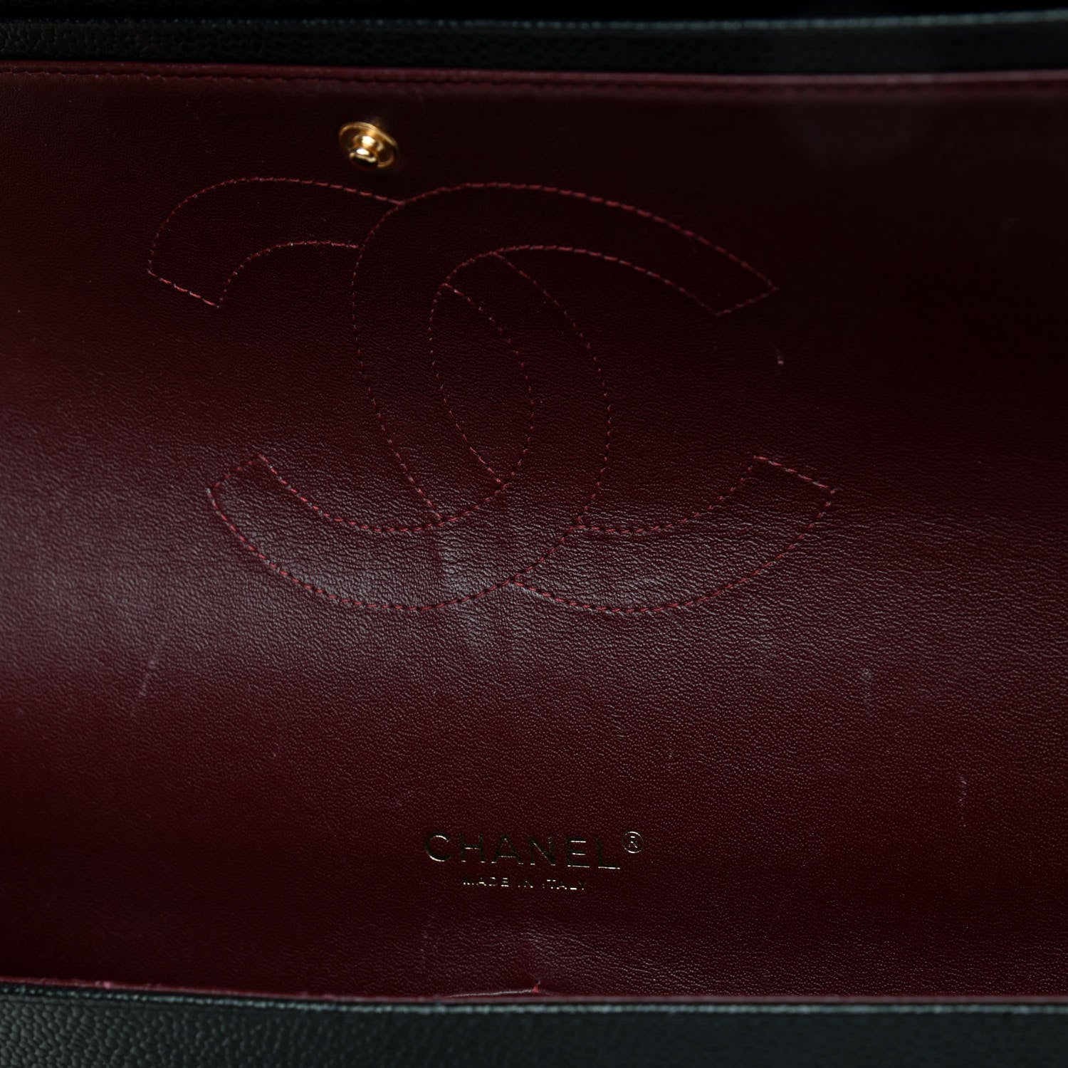 Chanel Caviar Quilted Maxi Double Flap Black 5 of 5