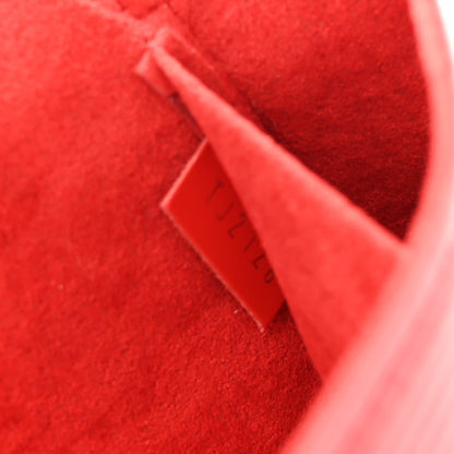 Louis Vuitton Epi Pochette Felicie Coquelicot 7 of 10