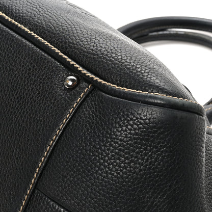 Chanel Calfskin Tassel Bowler Black 11 of 16