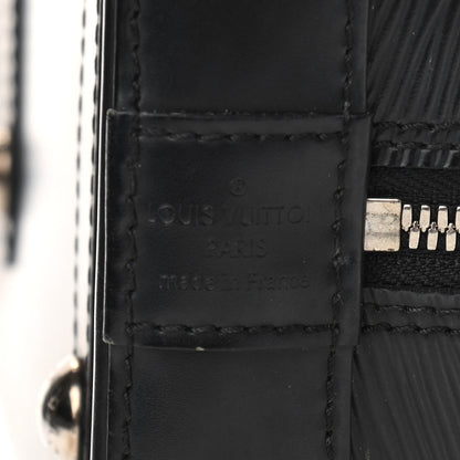 Louis Vuitton Epi Alma PM Black 5 of 7
