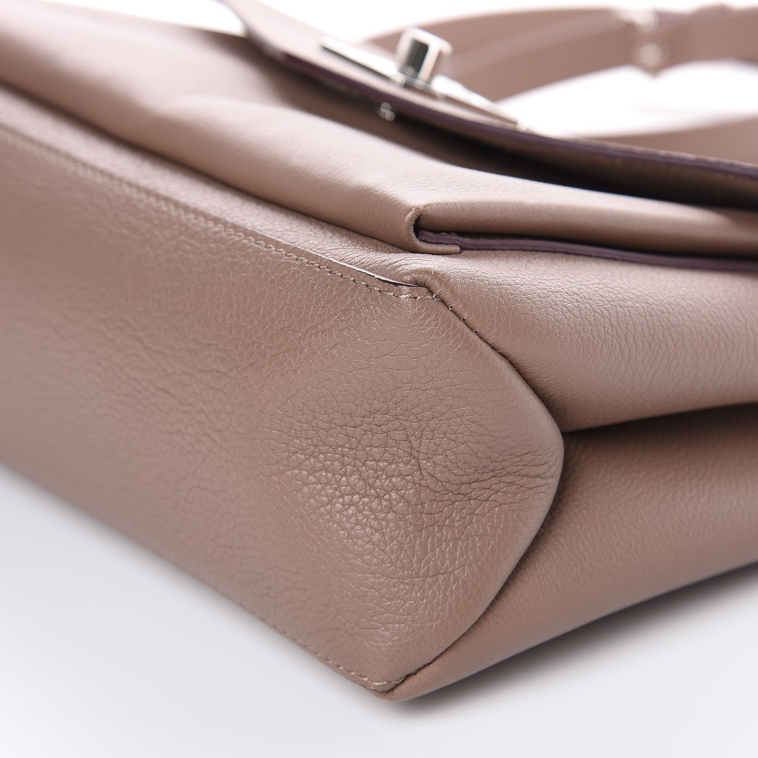 Louis Vuitton Soft Calfskin My Lockme Top Handle Taupe Glace 8 of 10