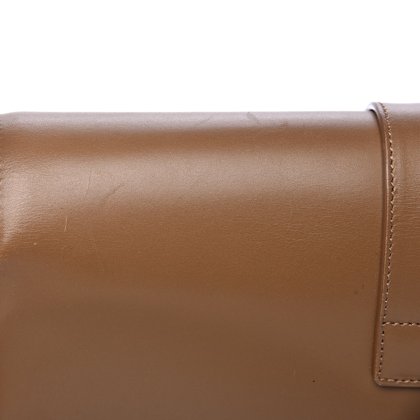 Smooth Calfskin Medium Classic Monogram Universite Bag Dark Beige