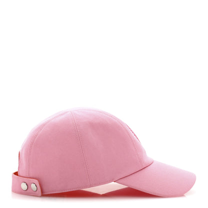 Hermes Cotton Davis Sunshine Hat 59 Rose 5 of 9