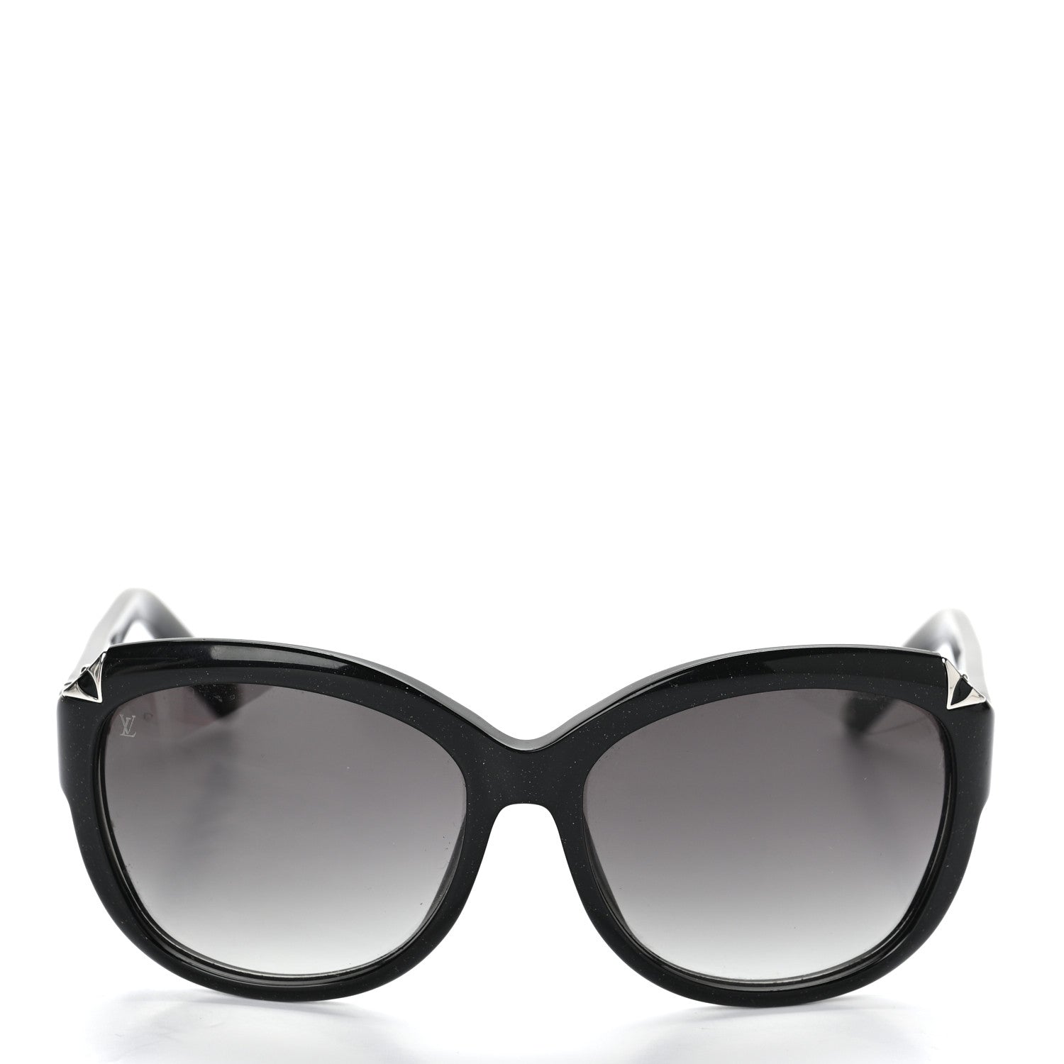 Louis Vuitton Acetate Hortensia Sunglasses Z0485W Black Glitter 2 of 6