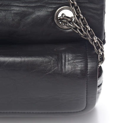 Chanel Aged Calfskin Quilted 2.55 Reissue 225 Flap Black 14 of 16
