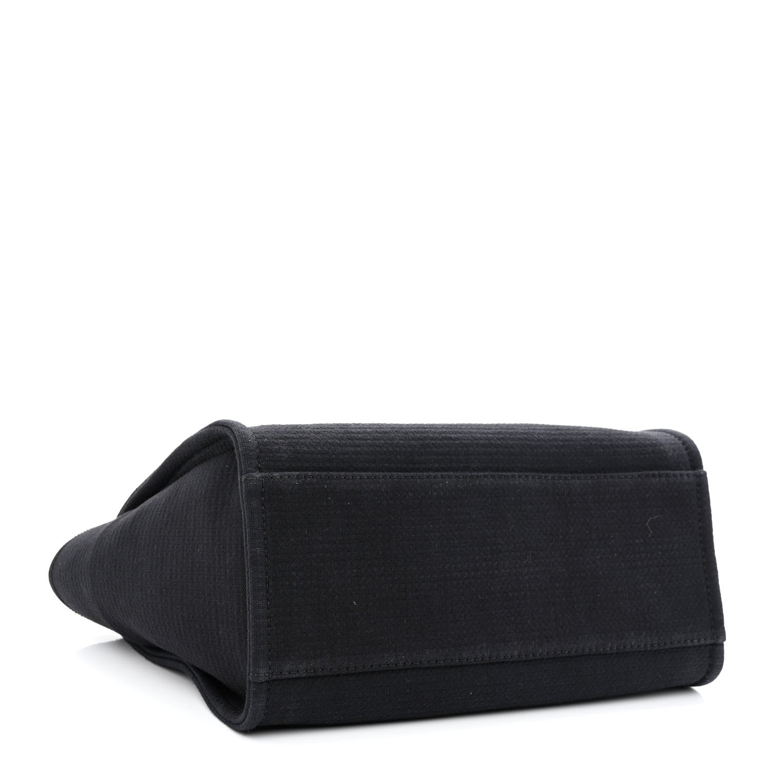 Chanel Mixed Fibers Small Deauville Tote Black 4 of 11