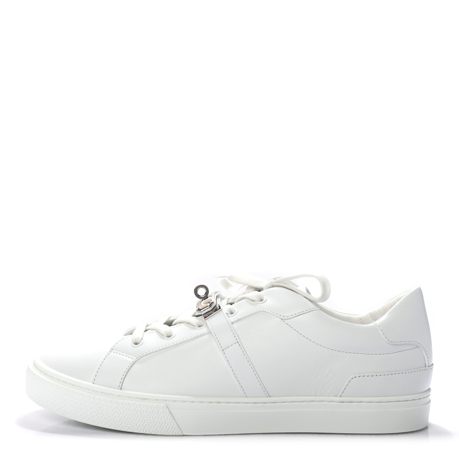 Hermes Calfskin Mens Day Sneakers 45 White 1 of 8