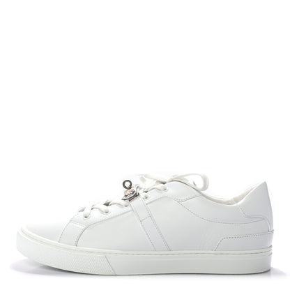 Hermes Calfskin Mens Day Sneakers 45 White 1 of 8
