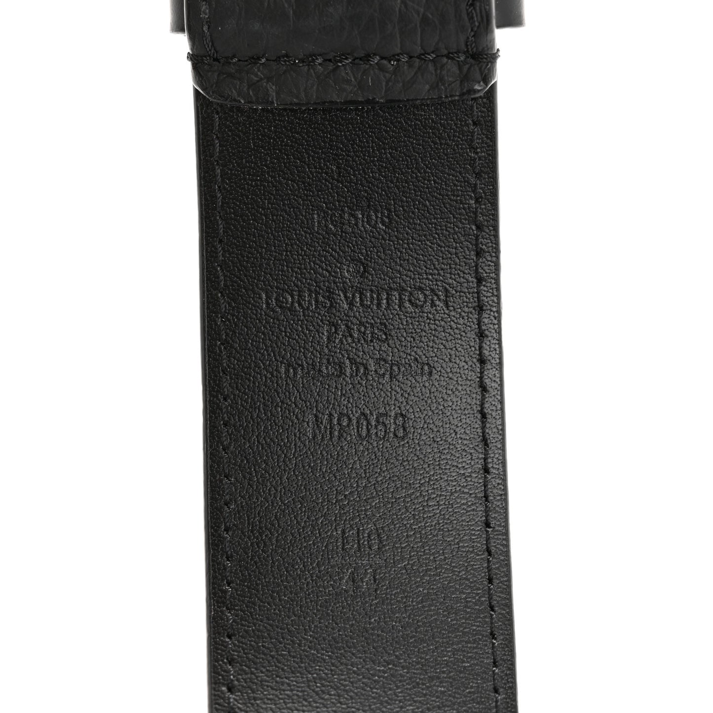 Taurillon Monogram Signature 35 MM Chain Belt 110 44 Black