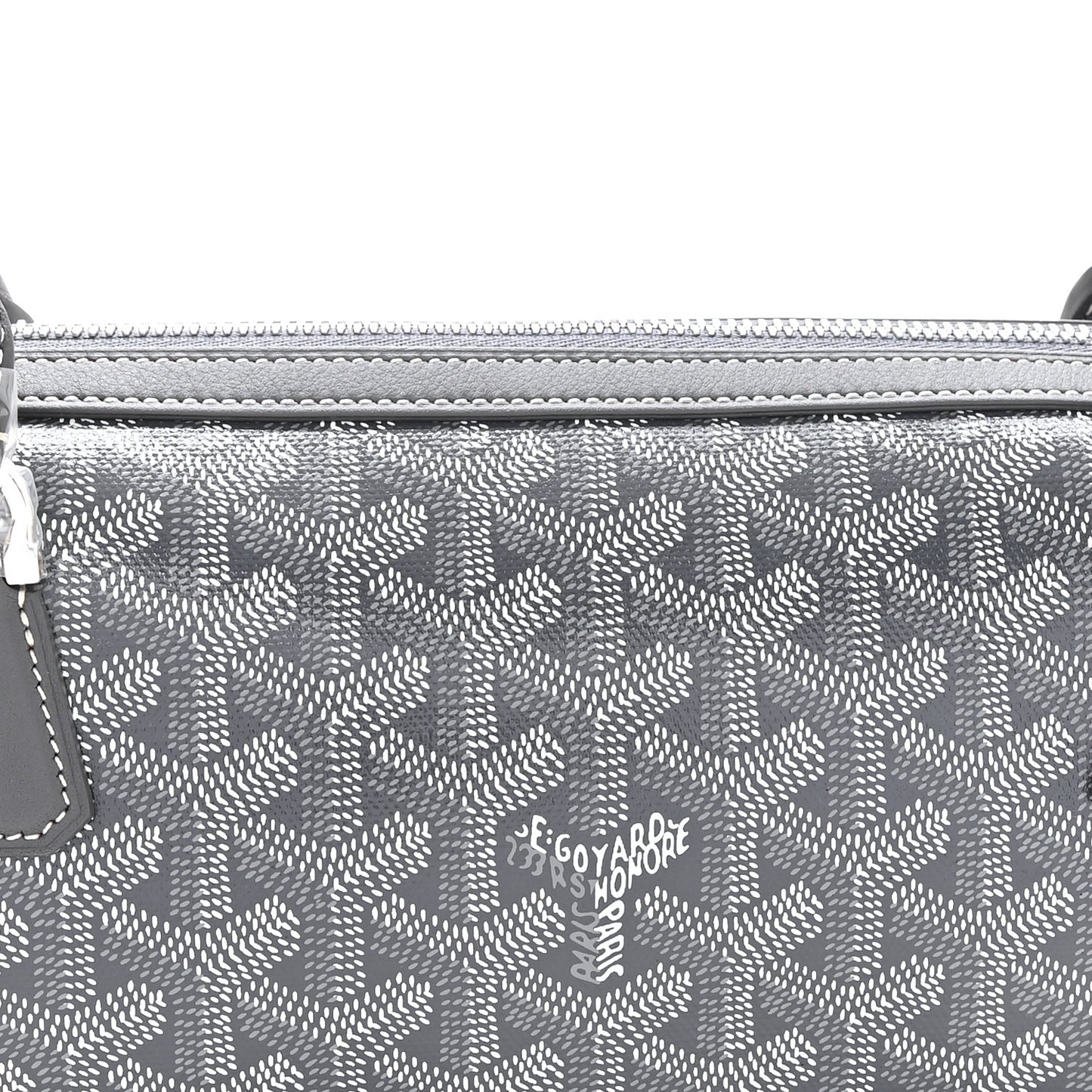Goyardine Bonbonniere Bag Grey