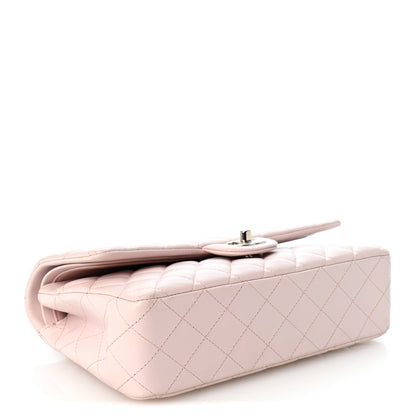 Chanel Lambskin Quilted Medium Double Flap Light Pink 4 of 10