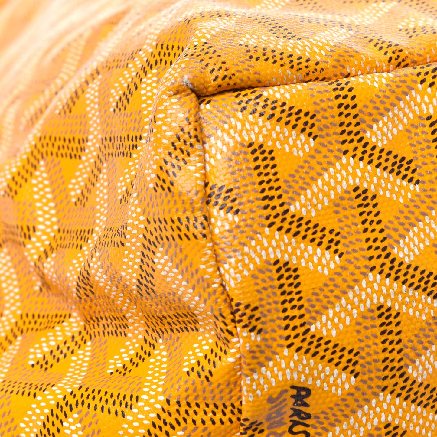 Goyardine Saint Louis PM Yellow