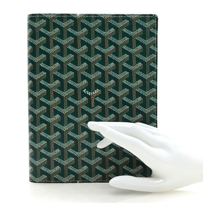 Goyard Goyardine Castiglione Document Cover Green 2 of 6