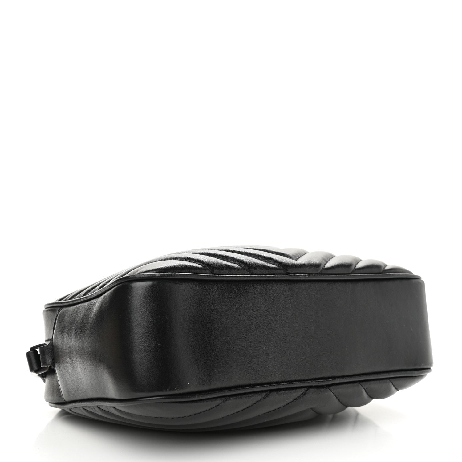 Saint Laurent Calfskin Matelasse Monogram Lou Camera Bag Black 4 of 10