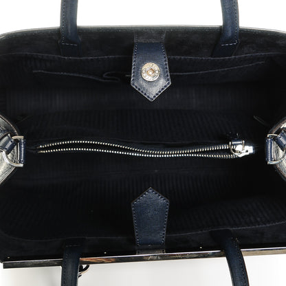 Fendi Vitello Elite Regular 2Jours Tote Lavagna 5 of 7