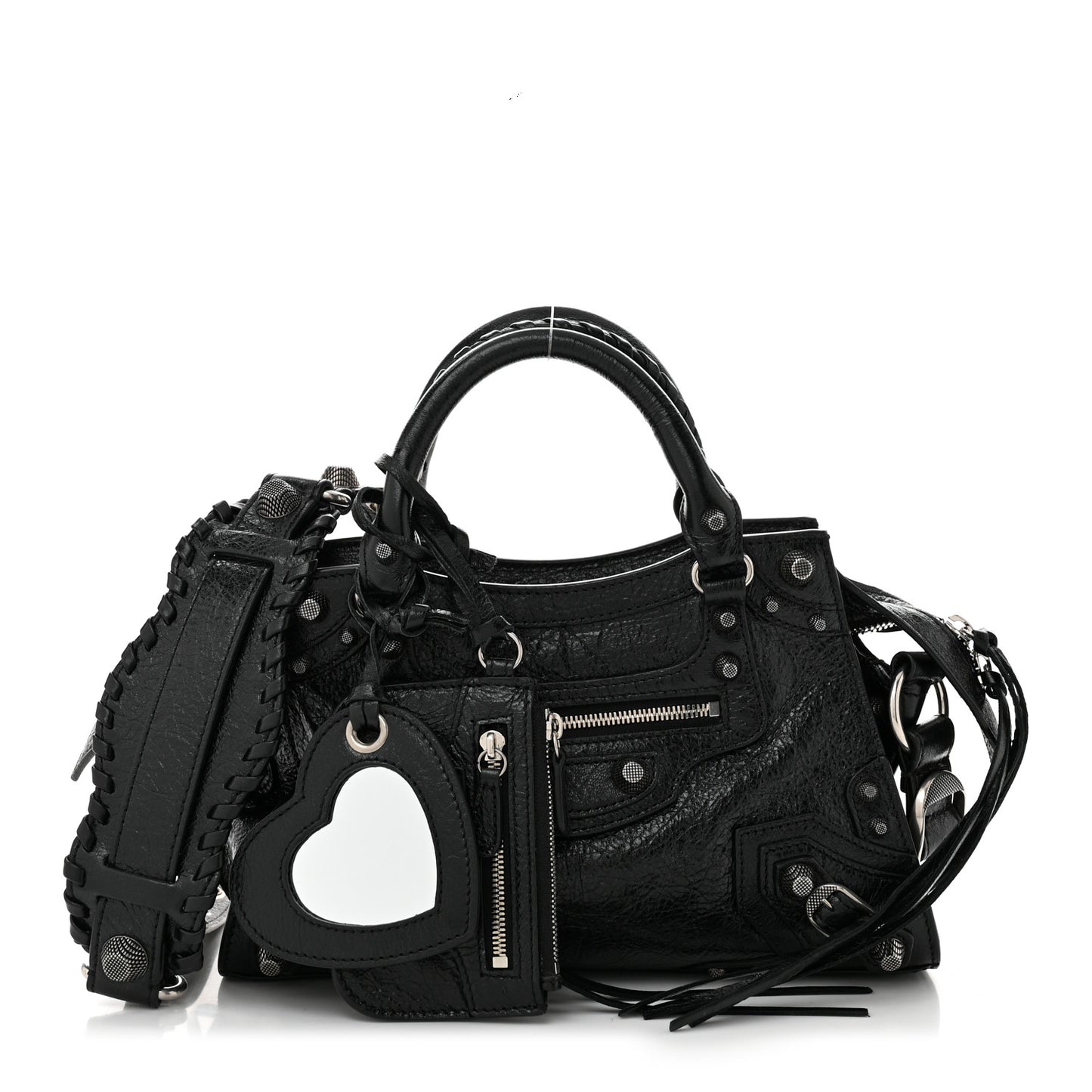 Agneau Arena Neo Cagole City Handbag XS Black