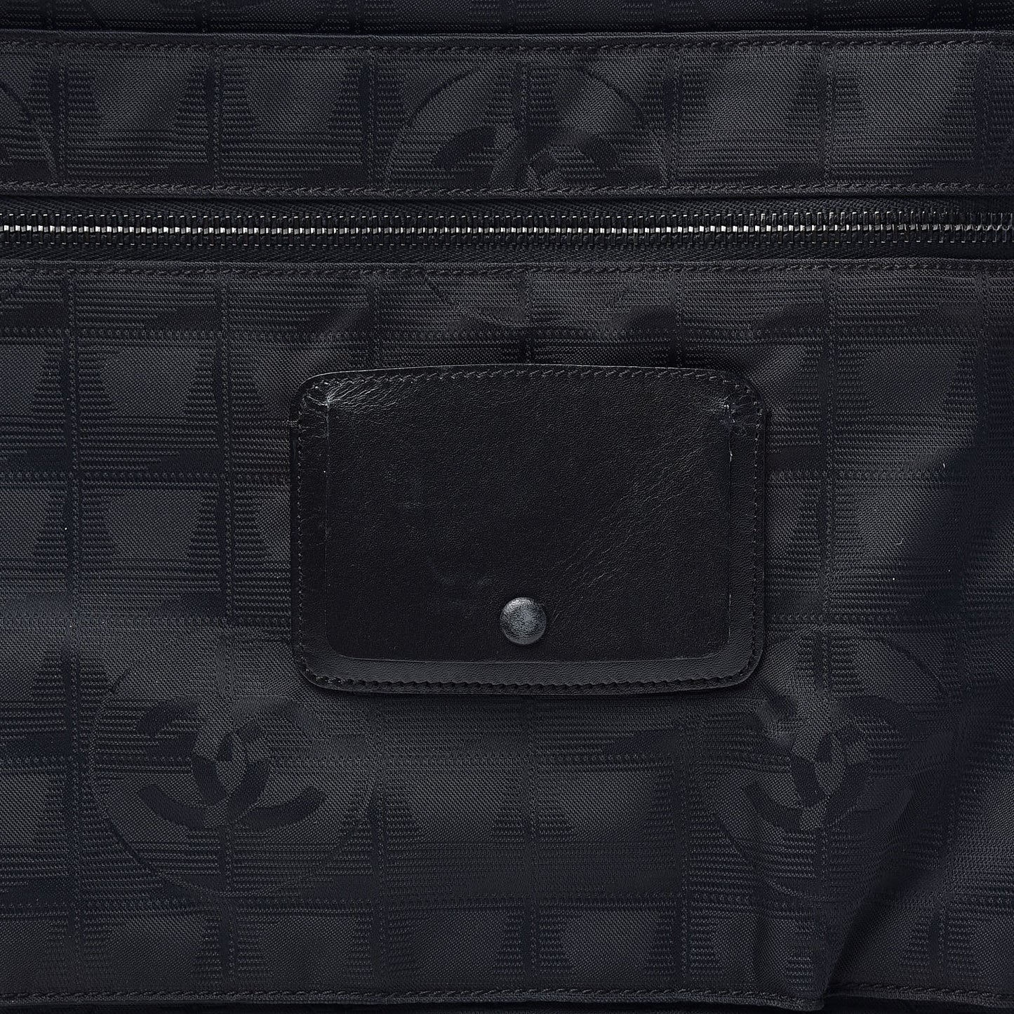 Nylon Travel Small Suitcase Black