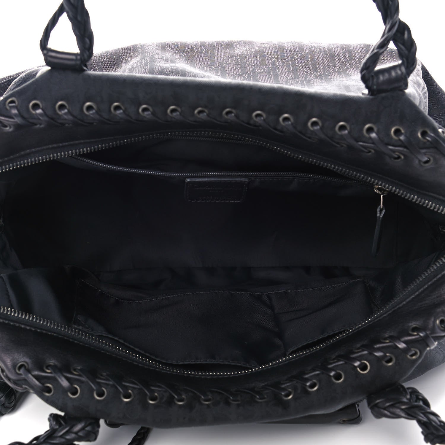 Christian Dior Monogram Ethnic Shoulder Bag Black 5 of 12