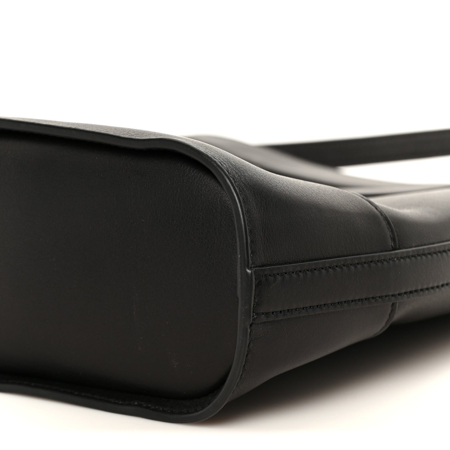 Smooth Calfskin Y Small Bucket Bag Black