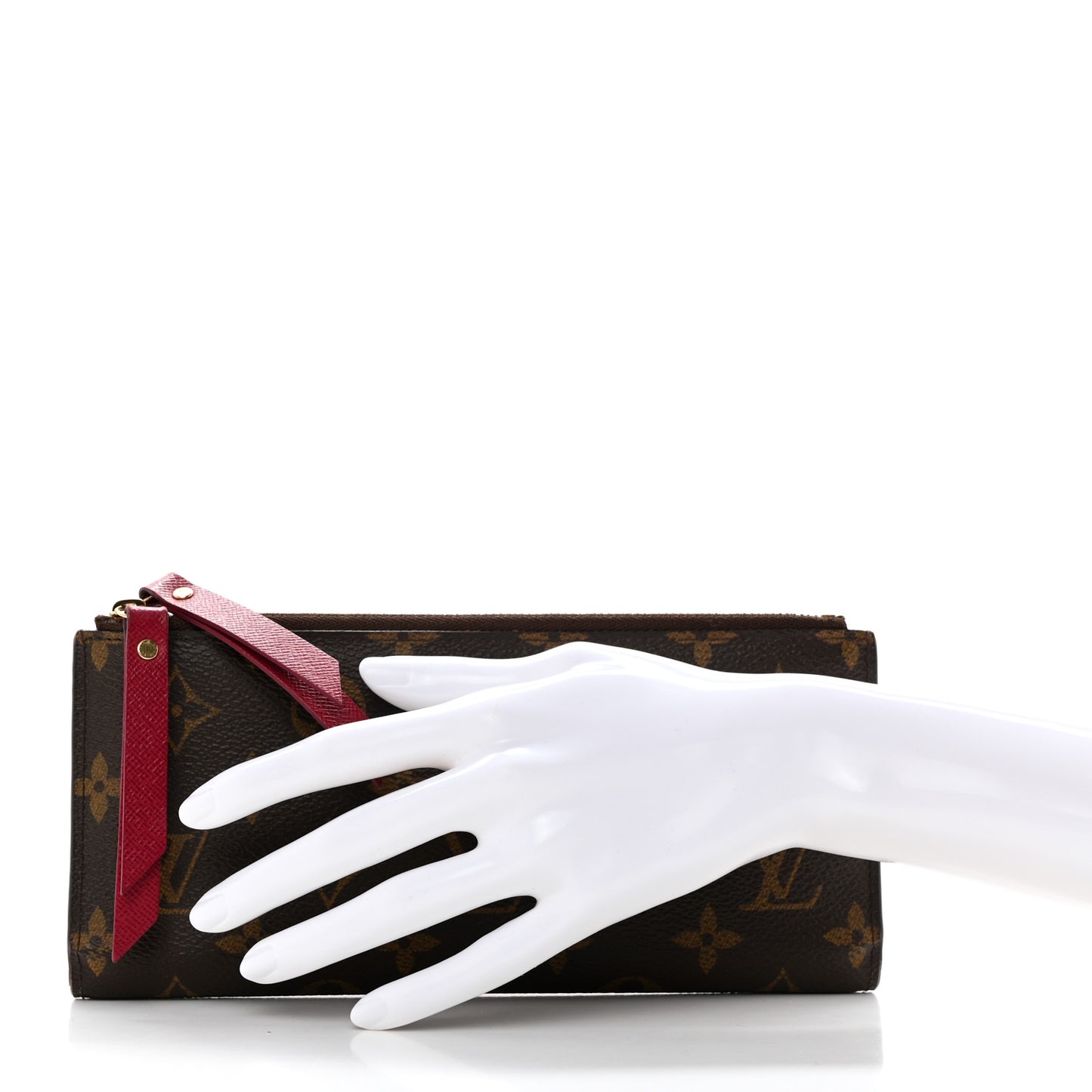 Monogram Adele Wallet Fuchsia