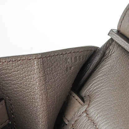 Hermes Taurillon Clemence Birkin 35 Etain 11 of 25