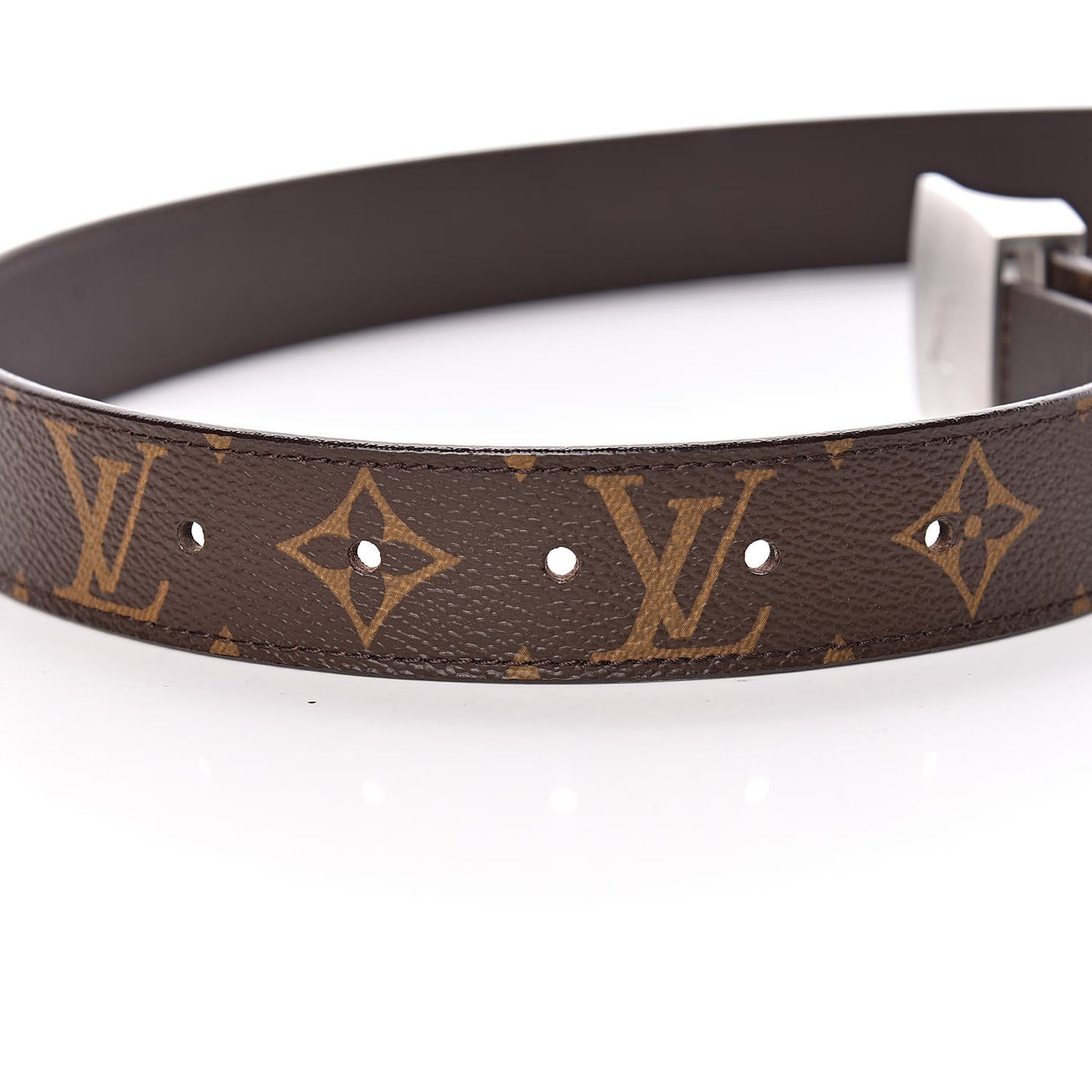Monogram LV Cut Reversible Belt 85 34