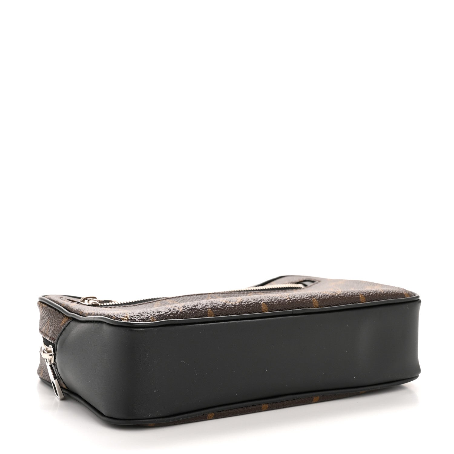 Louis Vuitton Monogram Macassar Kasai Clutch Black 4 of 9